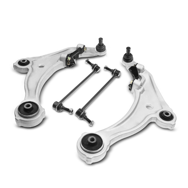 4x Front Lower Control Arm with Ball Joint Stabilizer Bar Link for Nissan Maxima