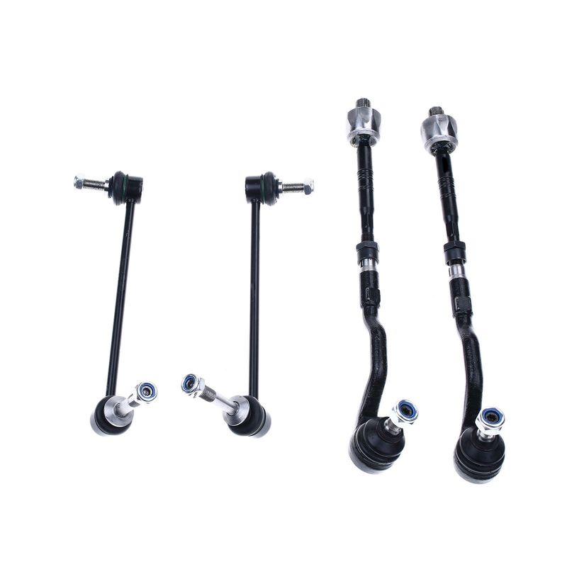 6x Front Lower Control Arm Sway Bar Link Kit for BMW E60 525i 530i 545i 550i