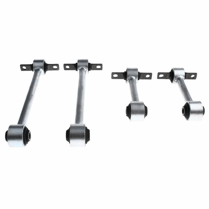 4x Rear Lower & Upper Suspension Control Arm with Bushing for Volvo S40 V40 00-04