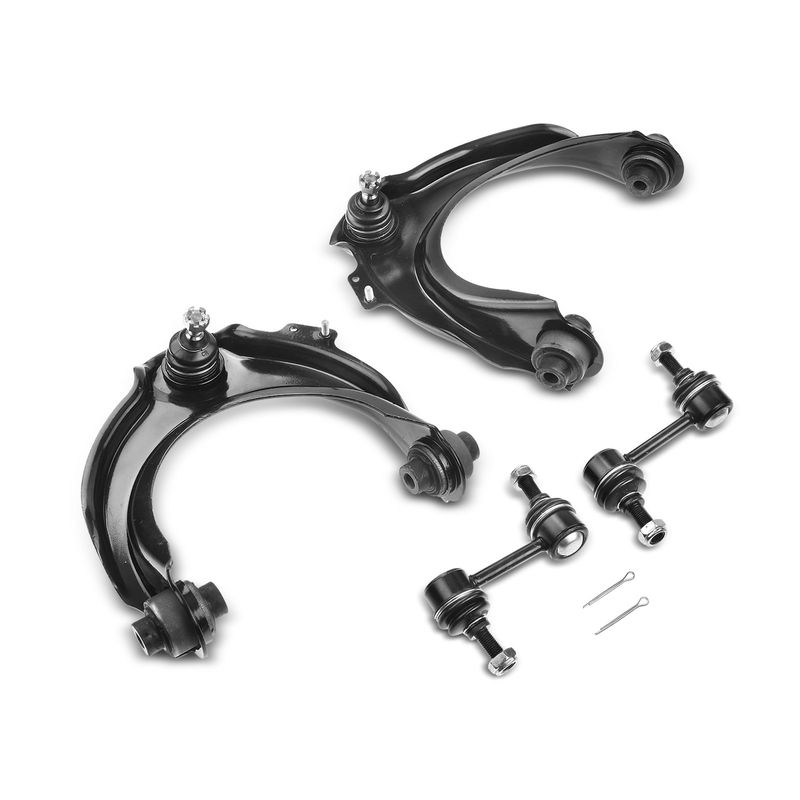 4x Front Upper Control Arm Kit Ball Joint for Honda Accord 2003-2007 Acura TSX