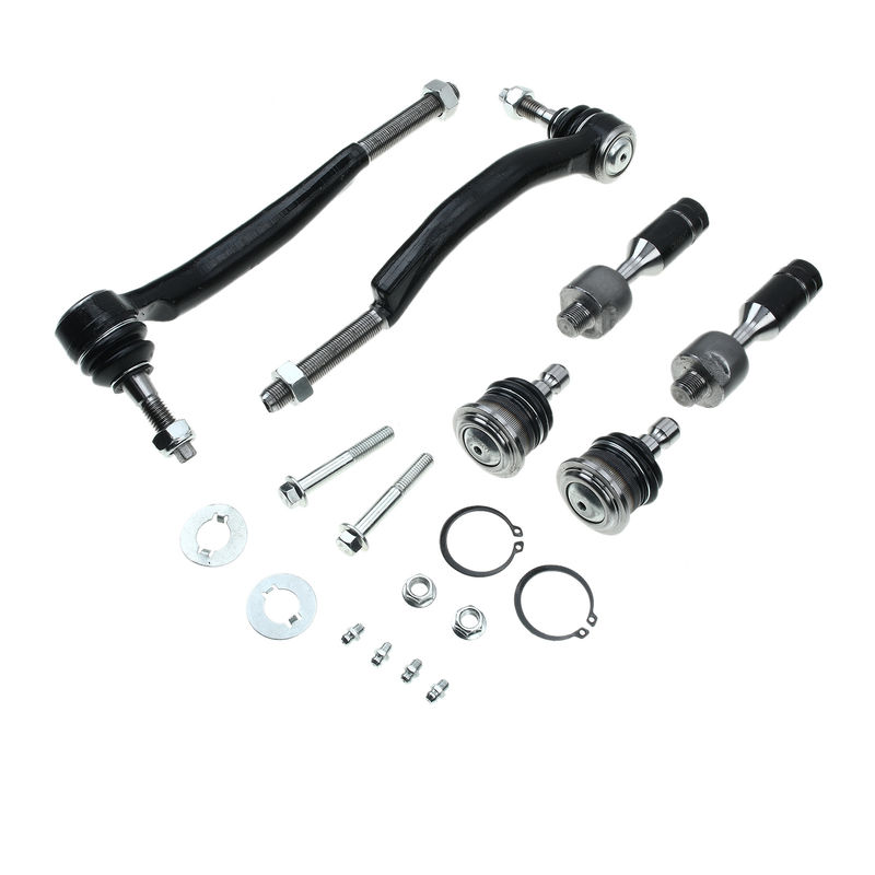 8x Front Control Arm Tie Rod End Ball Joint for Chevrolet Trailblazer 02-09 SSR