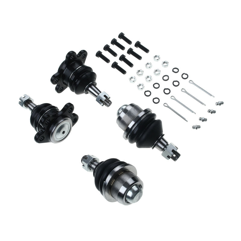4x Front Lower & Upper Ball Joint Set for Chevy Tahoe GMC K1500 K2500 Cadillac