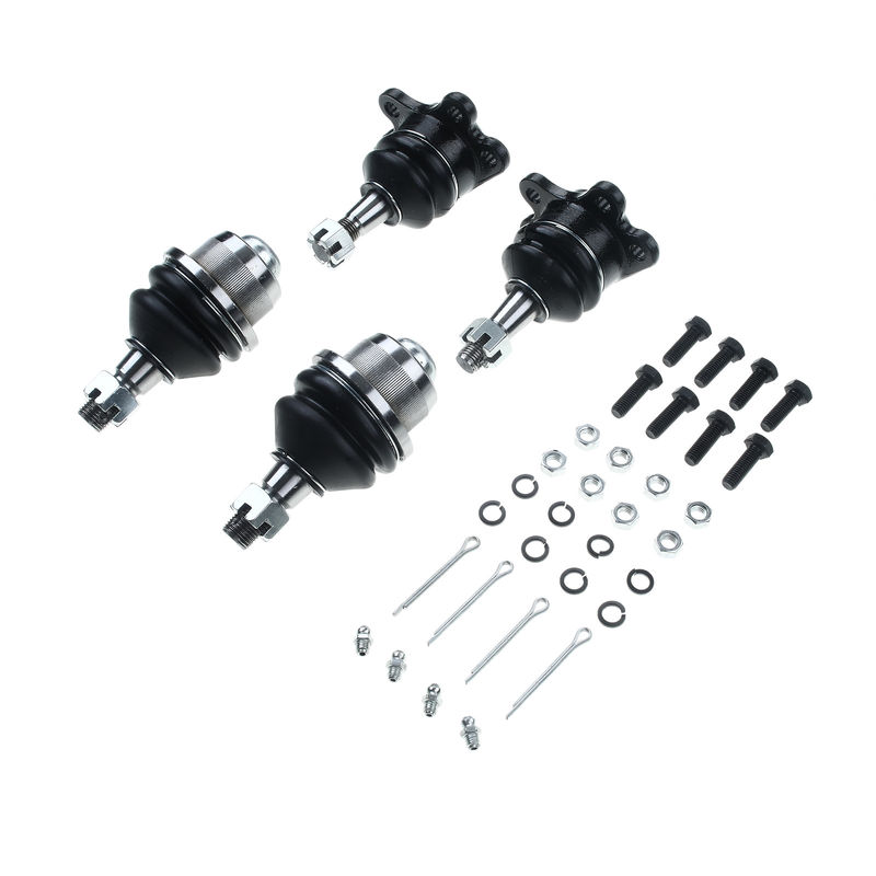 4x Front Lower & Upper Ball Joint Set for Chevy Tahoe GMC K1500 K2500 Cadillac