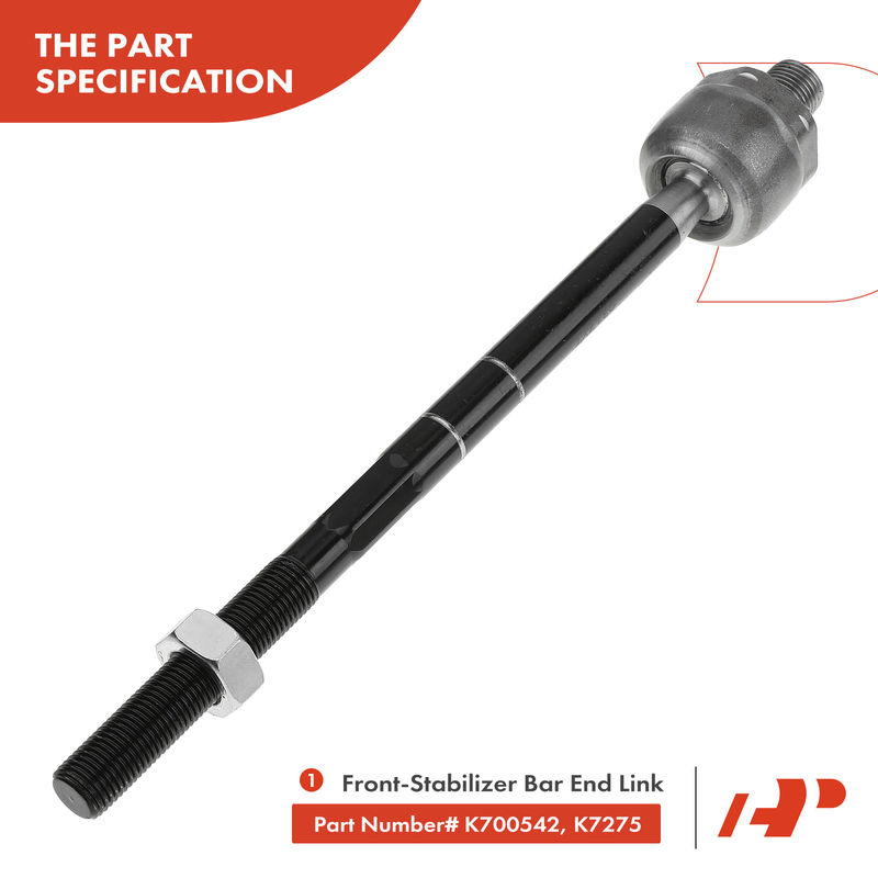 8x Front Sway Bar Link Tie Rod End with Ball Joint for Ford Explorer Ranger Mazda