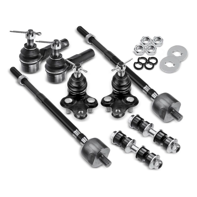 8x Front Sway Bar Link with Ball Joint Tie Rod End for Toyota Paseo Tercel 91-98