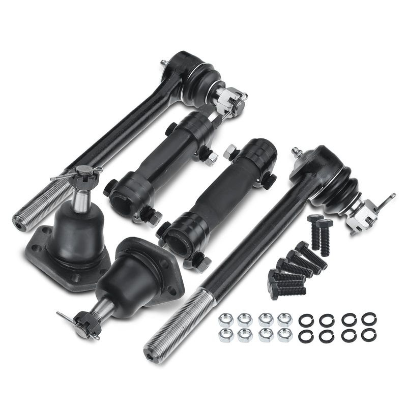 6x Inner Tie Rod End Adjusting Sleeve Front Ball Joint for Chevy C20 P20 P30 R20