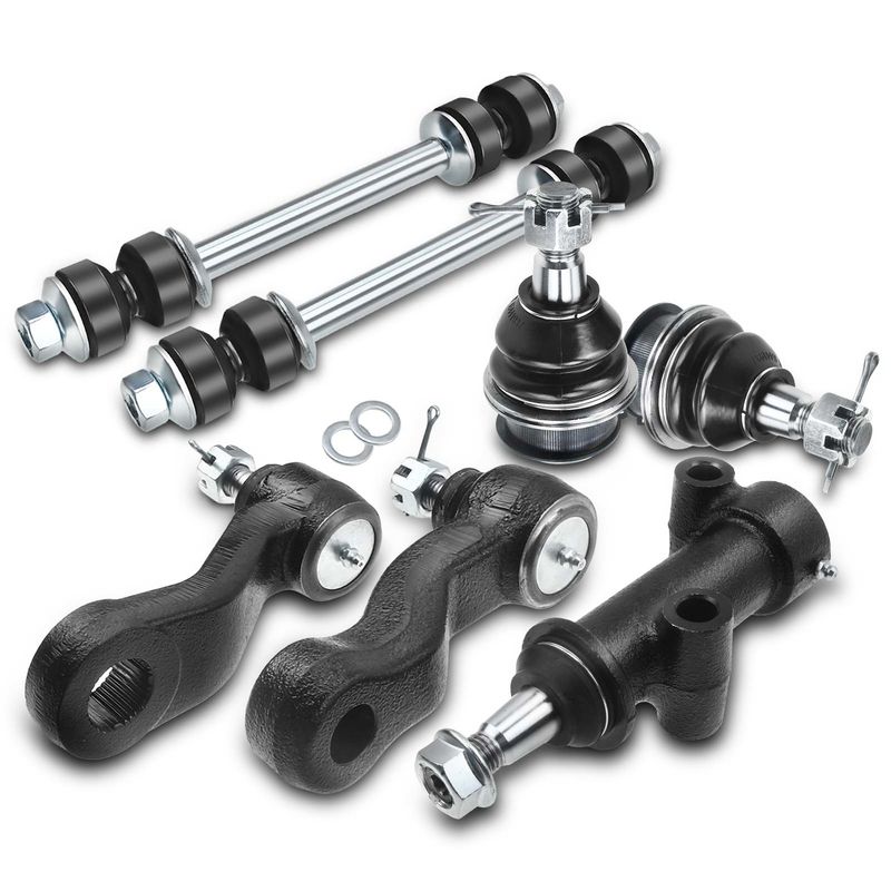 7x Front Pitman & Idler Arms for Chevrolet Express 2500 GMC Savana 2500 2003-2005