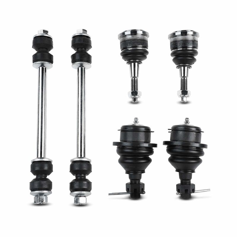 6x Front Sway Bar Link Kit with Ball Joint for Ford Explorer Mercury 2002-2005