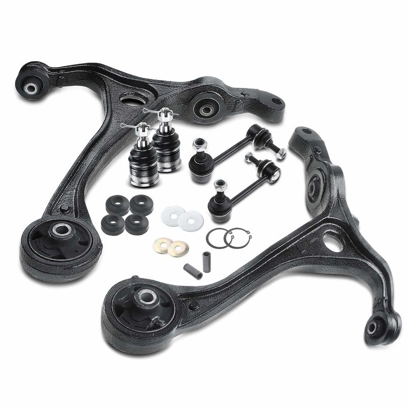 8x Front & Rear Control Arm with Ball Joint for Honda Accord 2003-2007 Acura TSX