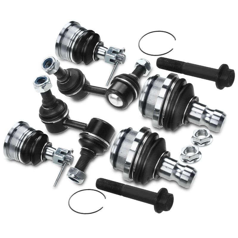 6x Front & Rear Stabilizer Bar Link & Ball Joint for Nissan Pathfinder 2005-2012