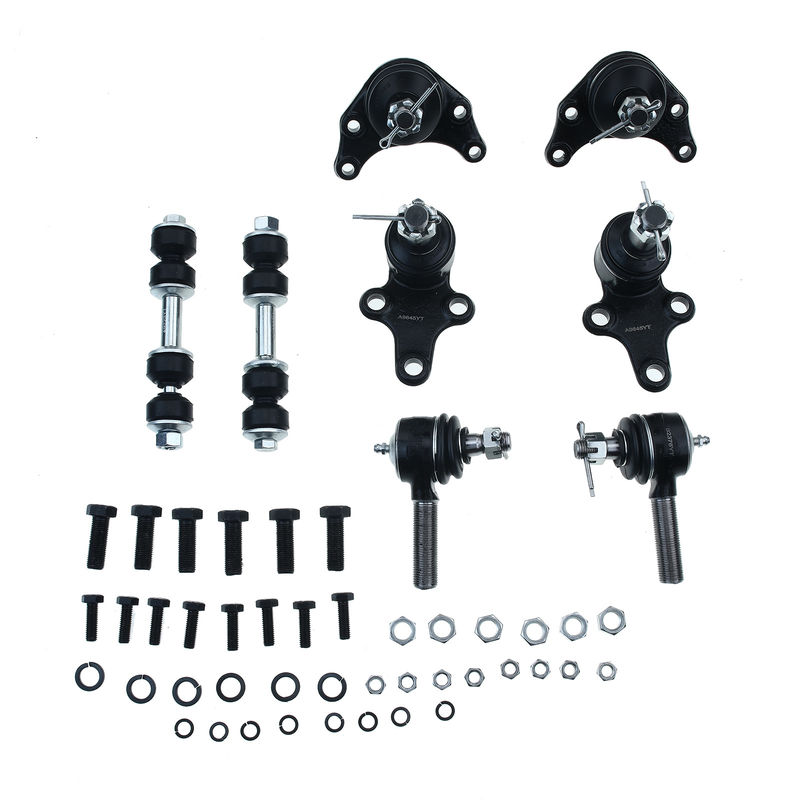 8x Front Sway Bar Link with Ball Joint Tie Rod End Link Kit for Toyota Pickup