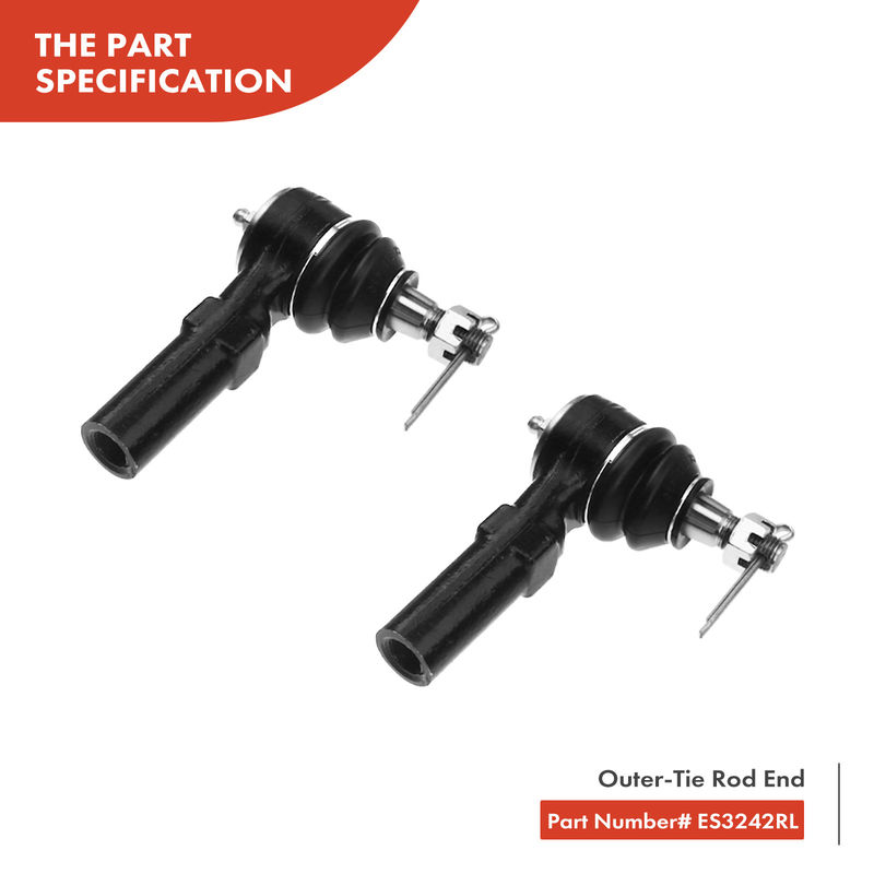 4x Inner & Outer Tie Rod End for Buick Chevrolet Oldsmobile Pontiac Trans Sport