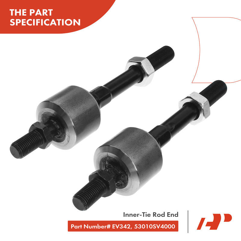 4x Inner & Outer Tie Rod End for Honda Accord 1994-1997 Odyssey Acura CL Isuzu