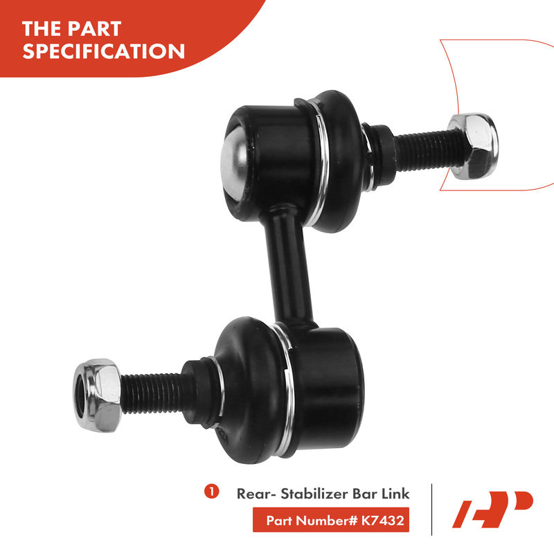 6x Rear Stabilizer Bar Link & Front Ball Joint Tie Rod End for Chrysler Sebring