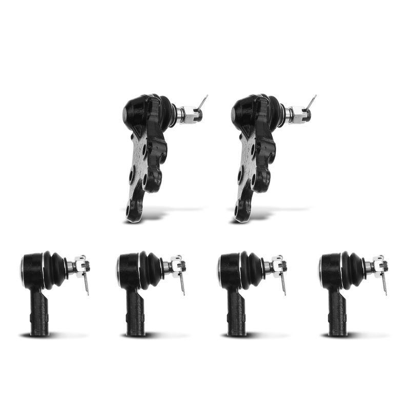 6x Front Tie Rod End with Ball Joint for Isuzu Trooper 95-02 VehiCROSS Acura SLX