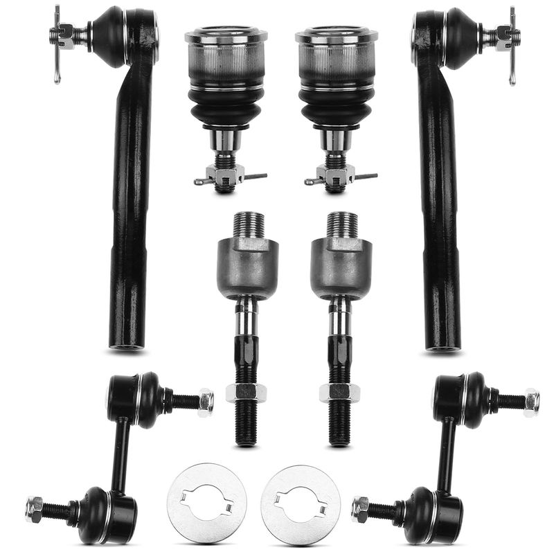 8x Front Stabilizer Bar Link & Tie Rod End for Honda Accord 2008-2012