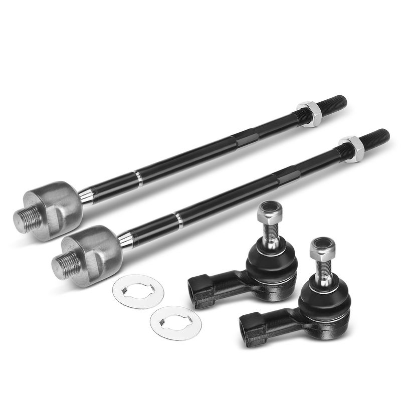 4x Inner & Outer Tie Rod Ends for Chevrolet Sonic 2012-2019 L4 1.4L 1.6L 1.8L