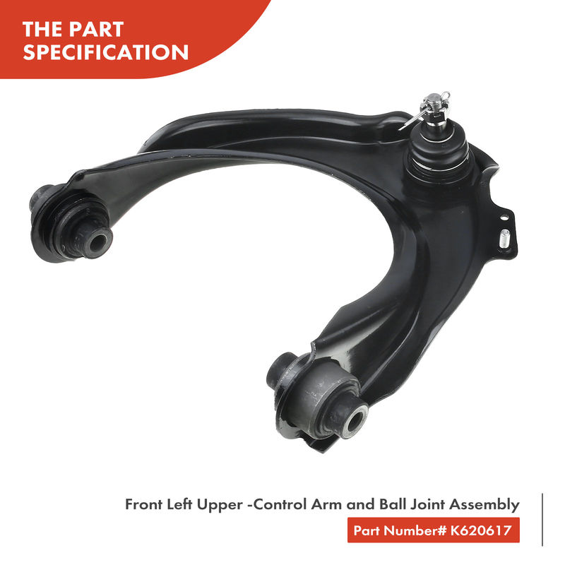 8x Front Lower & Upper Control Arm with Ball Joint Sway Bar Link for Honda Accord