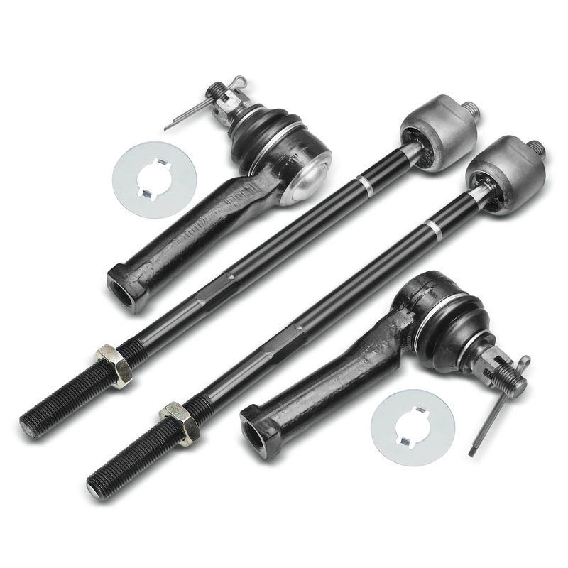 4x Inner & Outer Steering Tie Rod End for Honda Odyssey 1999 2000 2001 V6 3.5L