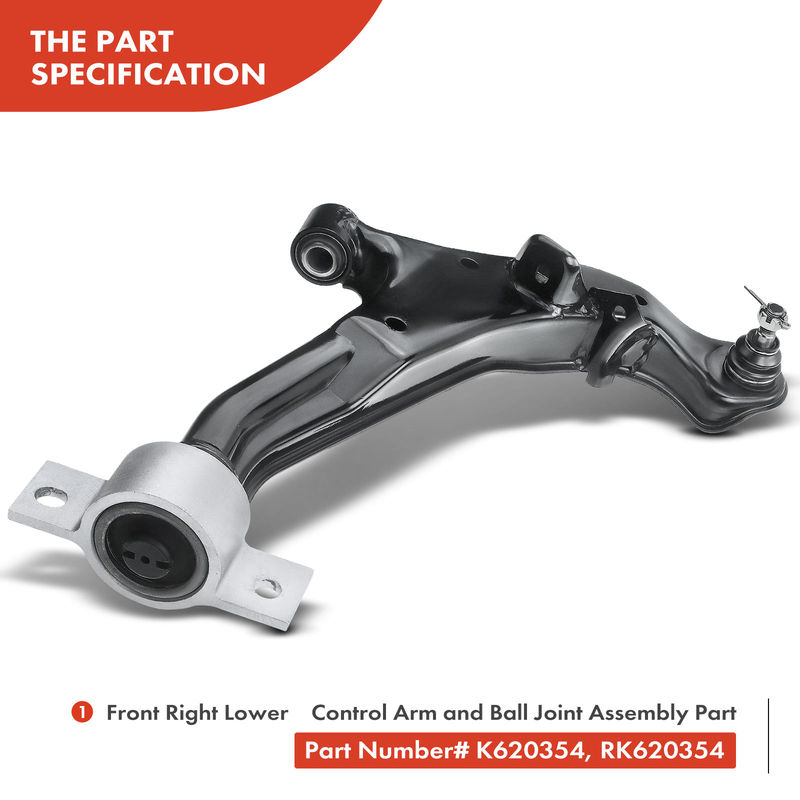 4x Front Lower Control Arm & Ball Joint Assembly for Nissan Maxima Infiniti I30