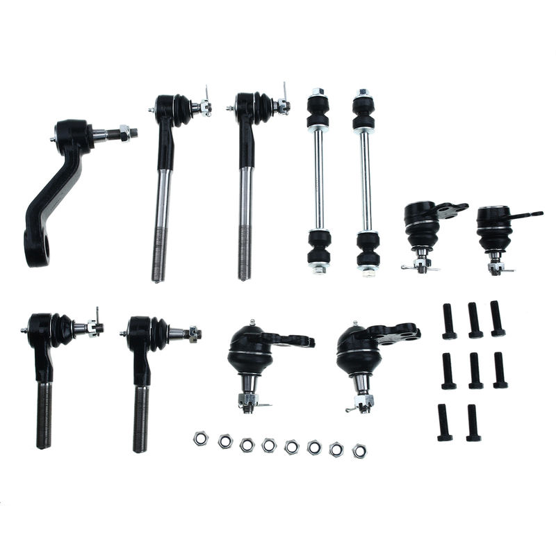 11x Front Sway Bar Link with Ball Joint Tie Rod End for Dodge Ram 1500 2000-2001