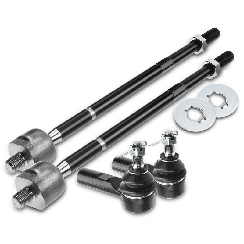 4x Inner & Outer Tie Rod End for Lexus ES300 92-01 Toyota Avalon Camry Sienna