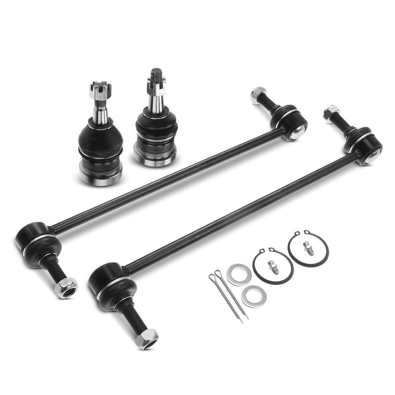 4x Front Sway Bar End Link Ball Joint for Chrysler Town & Country 01-07 Dodge