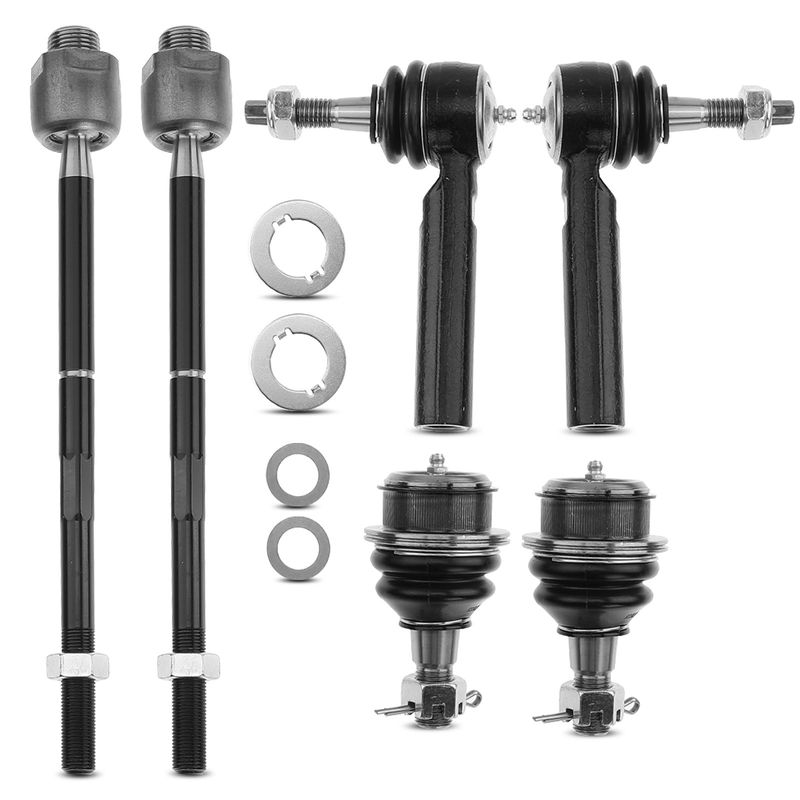 6x Front Lower Tie Rod End Ball Joint for Chevy Silverado Sierra 1500 Cadillac