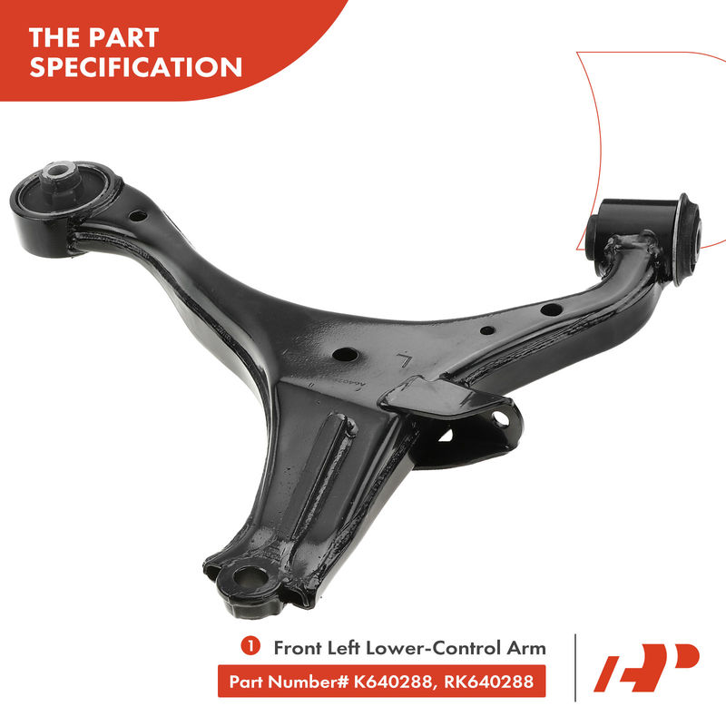 6x Front Control Arm with Ball Joint Sway Bar Link for Honda Civic 2001-2005