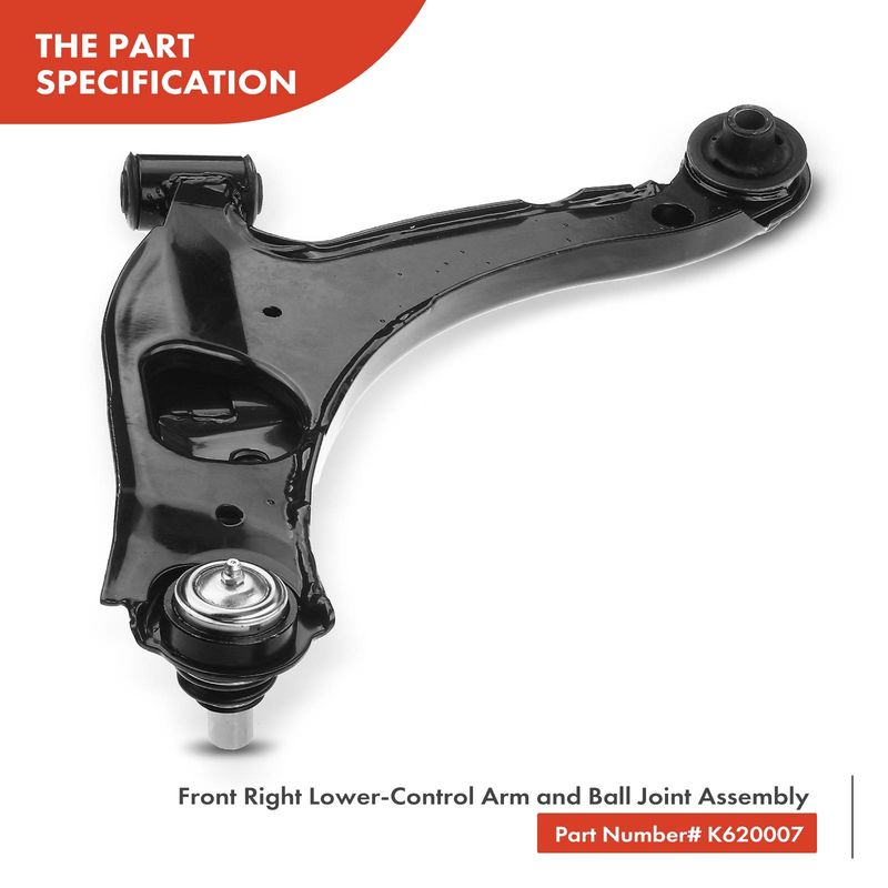4x Front Lower Control Arm with Ball Joint Tie Rod End for Dodge Chrysler Neon