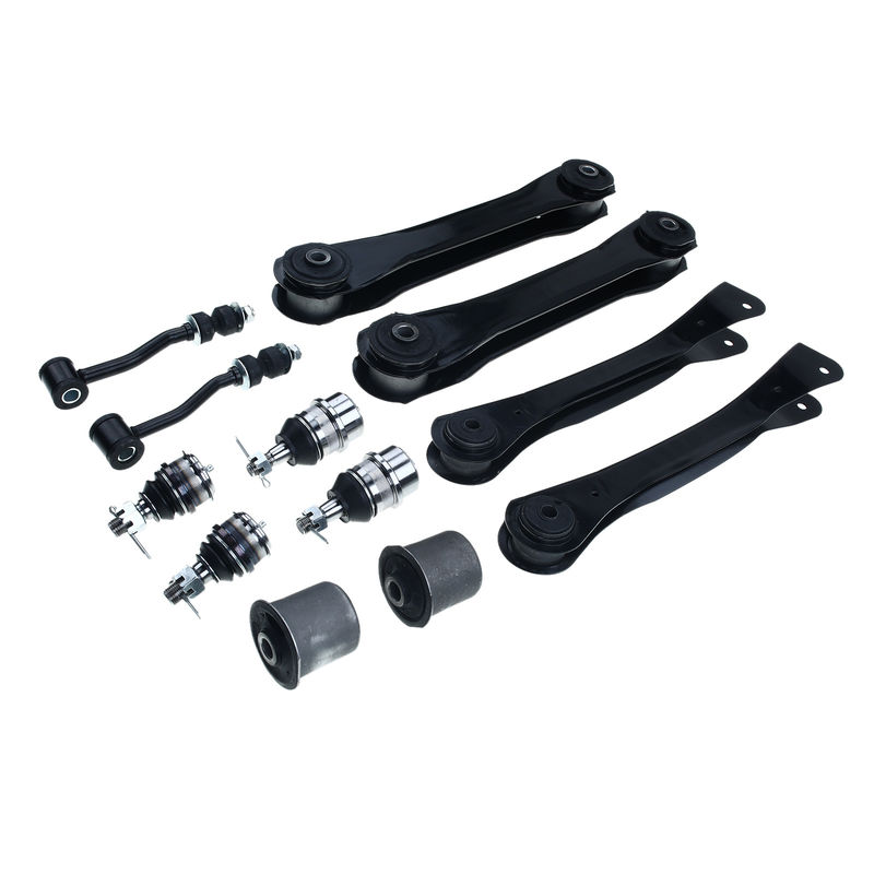 12x Front Control Arm with Ball Joint Stabilizer Bar Link for Jeep Grand Cherokee