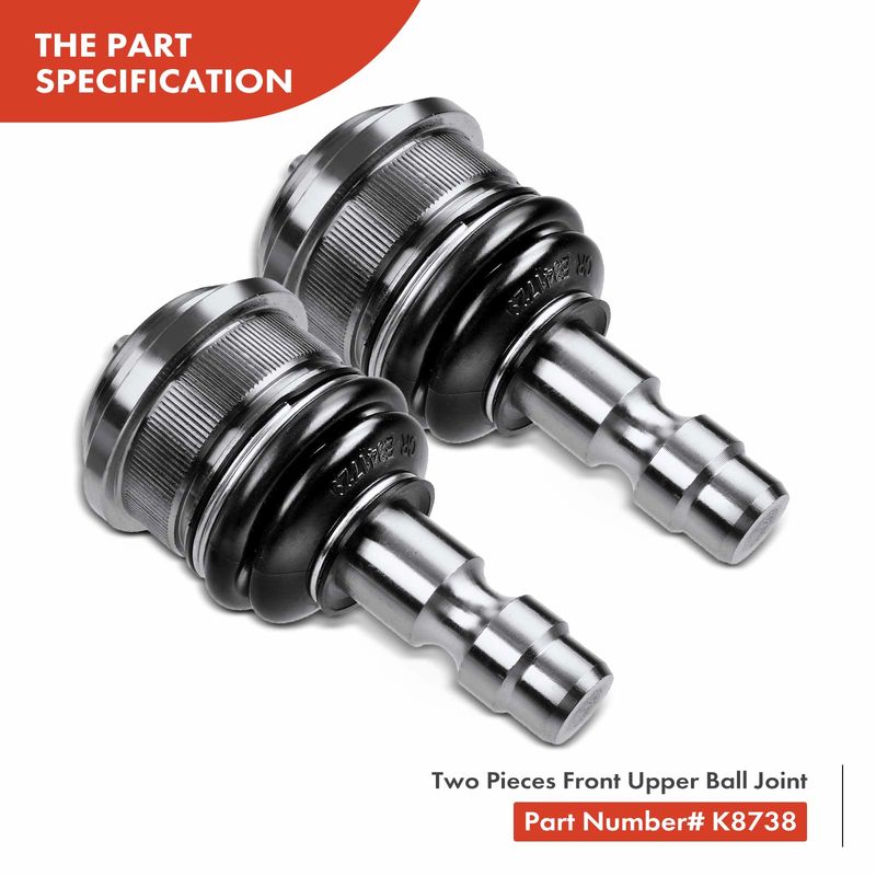 8x Front Sway Bar Link with Ball Joint Tie Rod End for Ford Ranger Mazda B2300