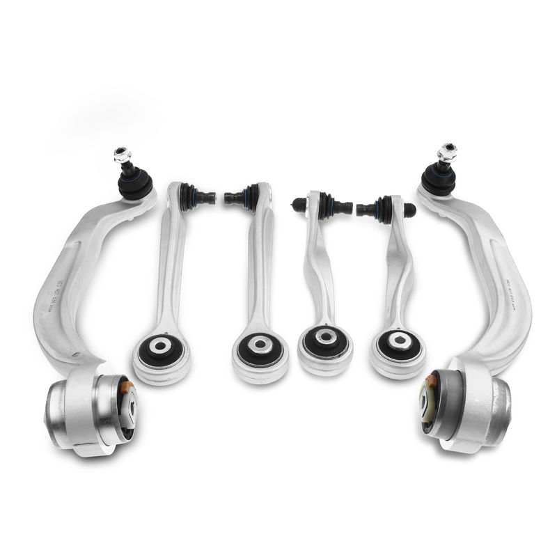 6x Front Lower & Upper Control Arm with Ball Joint for Audi A4 99-04 A6 Quattro VW