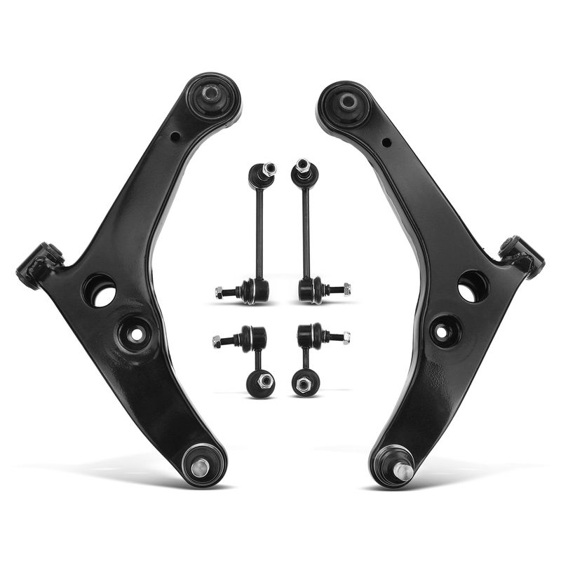 6x Front & Rear Control Arm Stabilizer Bar Link Ball Joint for Mitsubishi Lancer