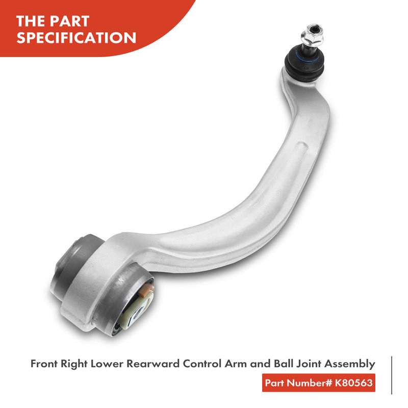 6x Front Lower & Upper Control Arm with Ball Joint for Audi A4 99-04 A6 Quattro VW