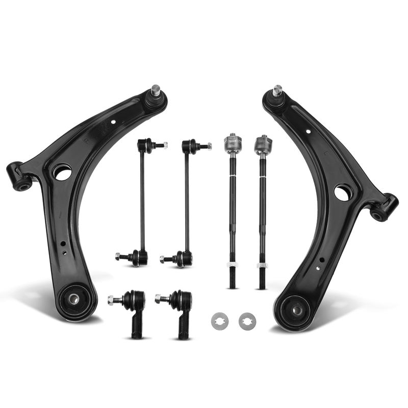 8x Front Control Arm & Ball Joint Sway Bar Link for Mitsubishi Lancer Outlander