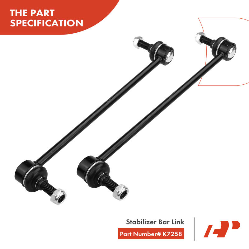 10x Front & Rear Stabilizer Bar Link & Ball Joint Tie Rod End for Chrysler Voyager