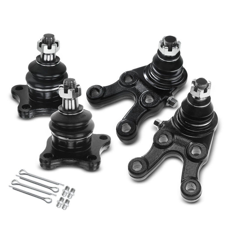 4x Front Lower & Upper Ball Joint for Mitsubishi Montero 1992-2000 Montero Sport