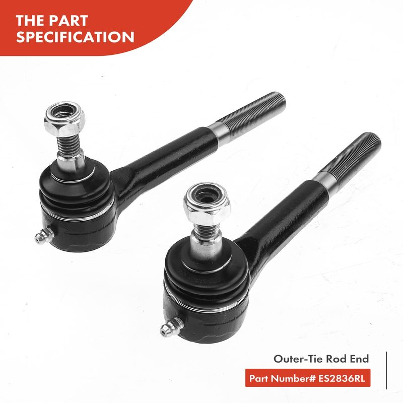 8x Inner & Outer Tie Rod End with Front Ball Joints for Chevrolet K2500 GMC Yukon