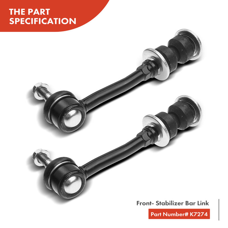 6x Front Stabilizer Sway Bar Link Ball Joint for Dodge Dakota 1997-1999 Durango