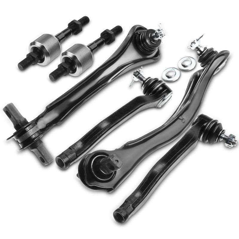 6x Rear Control Arm & Ball Joint Assembly Tie Rod End for Honda Accord 90-93