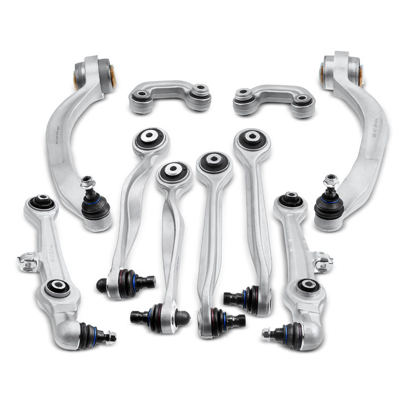 10x Front Control Arm with Ball Joint Stabilizer Bar Link for Audi A4 A6 Quattro