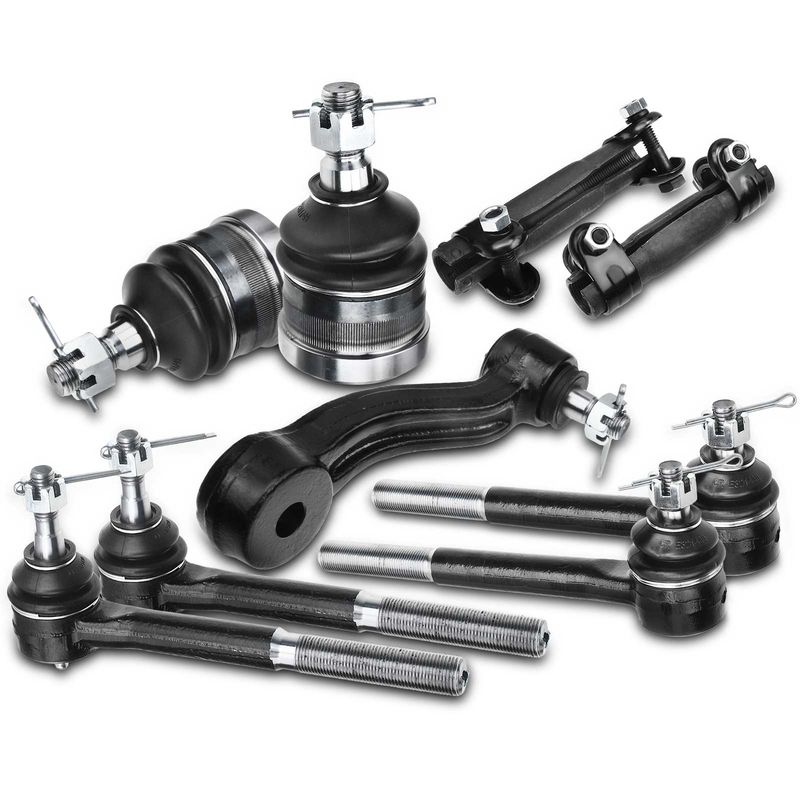 9x Front Tie Rod End with Ball Joint for Chevrolet C1500 1993-1999 Tahoe GMC Yukon