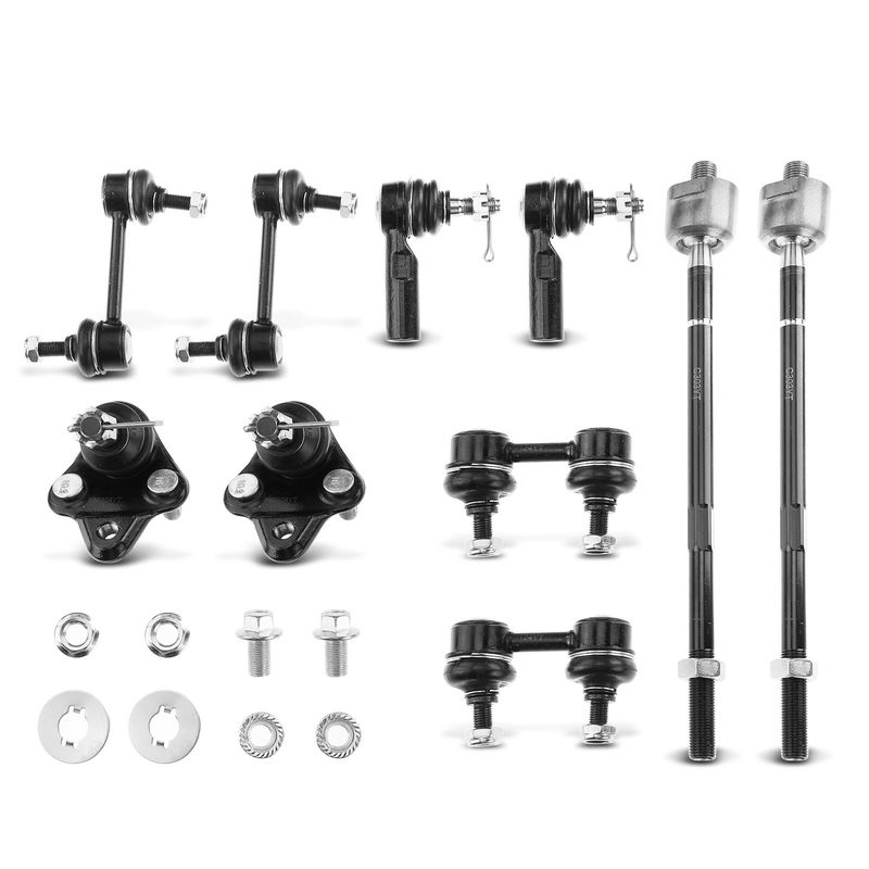 10x Front & Rear Stabilizer Bar Link Tie Rod End Ball Joint for Toyota Corolla