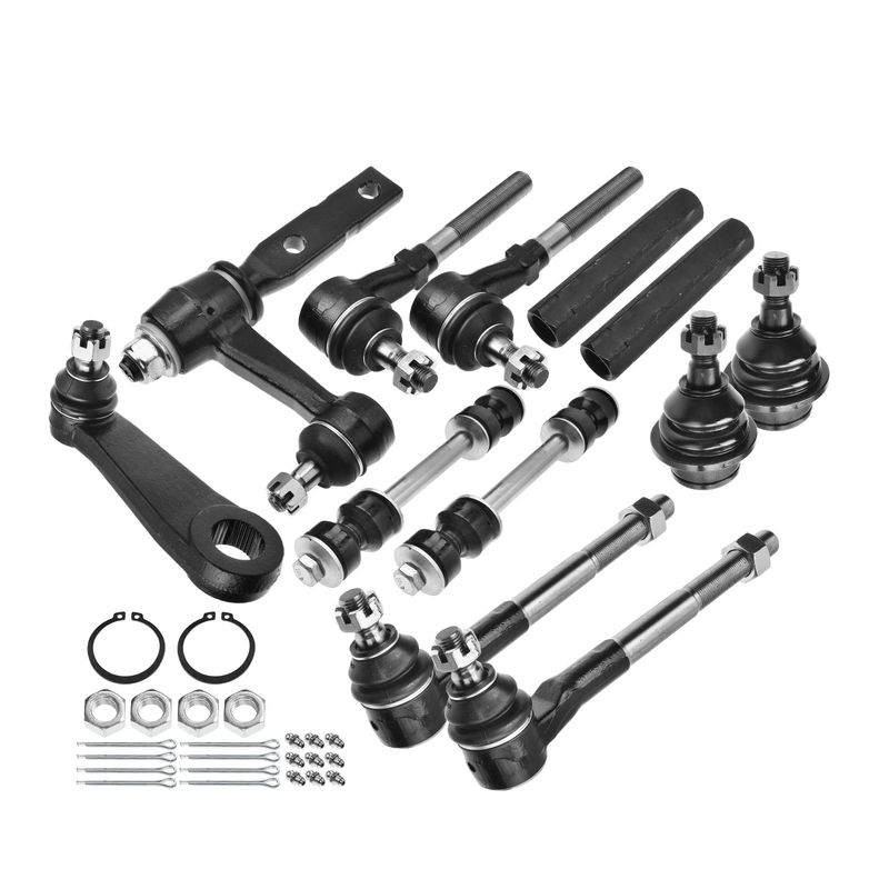 12x Pitman & Idler Arm Tie Rod End Sway Bar Links for Ford F-150 F-250 Lincoln