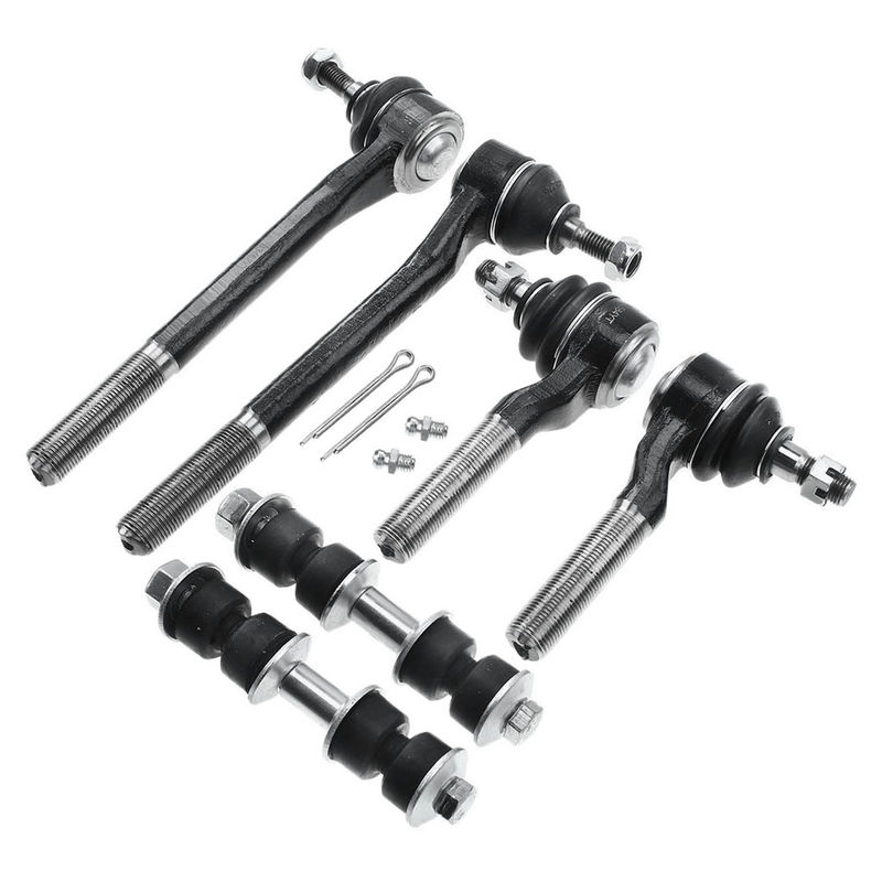 6x Front Stabilizer Bar Link Tie Rod End for Chevrolet Blazer 1998-2005 S10 GMC