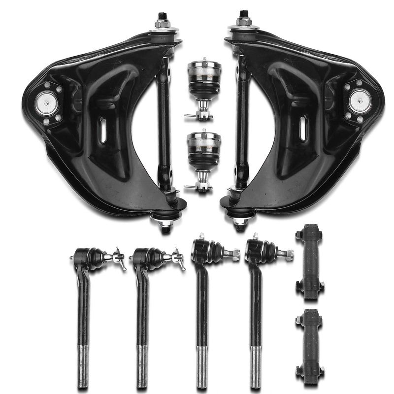 10x Front Control Arm with Ball Joint Tie Rod End for GMC Jimmy Sonoma Chevy RWD
