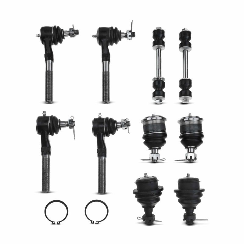 10x Front Sway Bar Link Tie Rod End with Ball Joint for Ford F-150 F-250 Lincoln