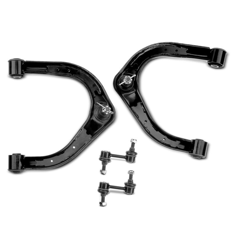 4x Front Control Arm & Ball Joint Sway Bar Link for Nissan Titan Armada INFINITI