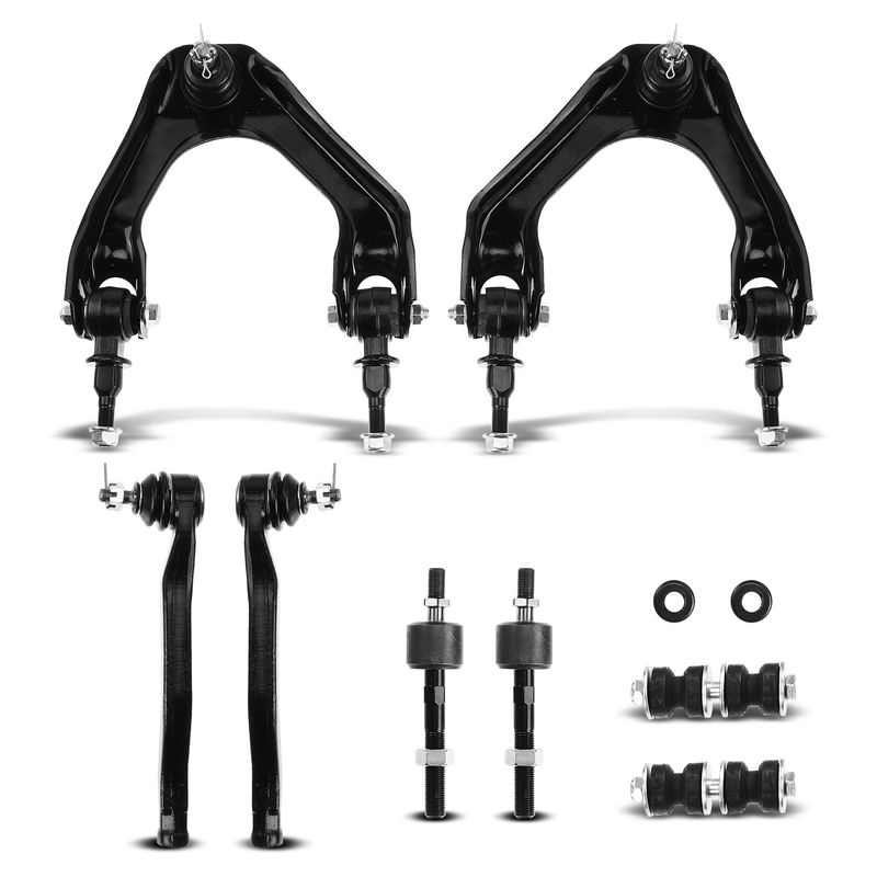 8x Front Control Arm with Ball Joint Sway Bar Link for Honda Accord 1990-1993 2.2L